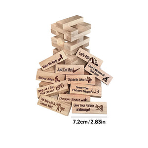 Jeu Jenga Super Naughty Block Tower