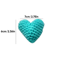 Charger l&#39;image dans la galerie, Petit cadeau en forme de coeur crocheté Pochettes