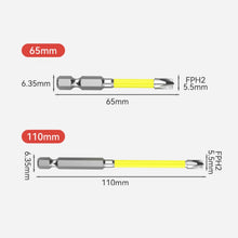 Charger l&#39;image dans la galerie, Embouts de tournevis cruciformes et fendus pour électriciens