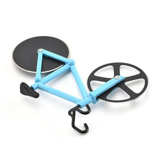 Charger l&#39;image dans la galerie, Coupe-pizza à Roulettes en Forme Vélo / Moto