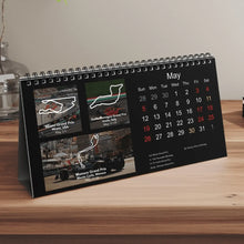 Charger l&#39;image dans la galerie, Le calendrier de bureau F1 2024