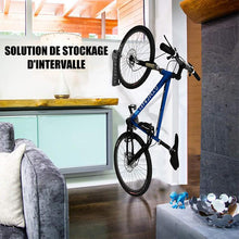 Charger l&#39;image dans la galerie, Support De Rangement Pour Bicyclettes Ajustable Suspension À Mur Vertical - ciaovie