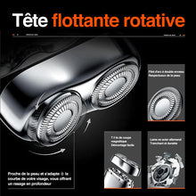 Charger l&#39;image dans la galerie, Rasoir électrique compact étanche rechargeable pour la maison, la voiture et les voyages