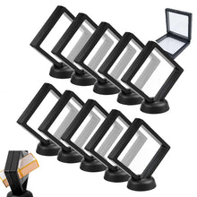 Charger l&#39;image dans la galerie, Cadre flottant 3D noir (10 PCS)