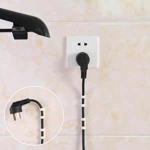 Auto-adhésif Fil/Câble Clips en Plastique - ciaovie