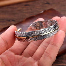 Charger l&#39;image dans la galerie, Bracelet plume vintage