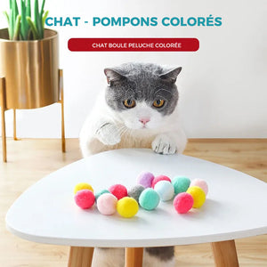 Balle Jouet Interactive pour Chat (50 pièces)