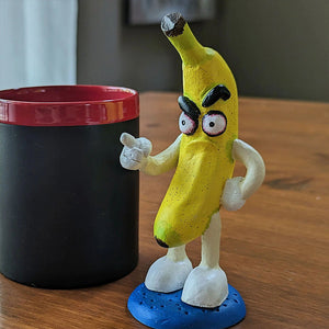 Ornements drôles de banane