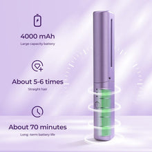 Charger l&#39;image dans la galerie, 💜Mini lisseur de cheveux rechargeable💜