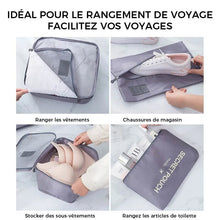 Charger l&#39;image dans la galerie, Ensemble organisateur de voyage 7 pièces