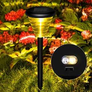 Lampes de pelouse solaires étanches(2 PIÈCES)
