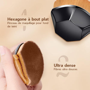 Pinceau fond de teint sans couture haute densité