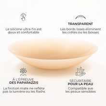 Charger l&#39;image dans la galerie, Autocollant de sein en silicone adhésif mince invisible