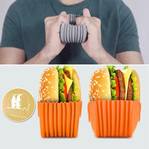 Porte-hamburger sans bavure