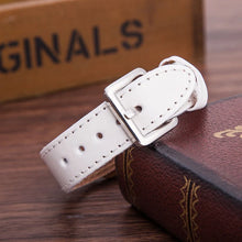 Charger l&#39;image dans la galerie, Montre pour Femme Vintage en Cuir et Pierre à Quartz