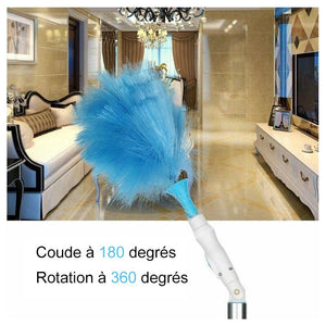 Rotation à 360° Plumeau Électrique Réglable - ciaovie