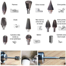 Charger l&#39;image dans la galerie, Tête de Meulage en Acier au Carbure de Tungstène(10 PCS) - ciaovie