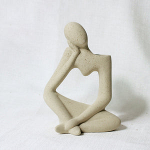 vase de réflexion en céramique