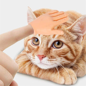 Gants de massage drôles de chat