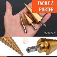 Charger l&#39;image dans la galerie, Ensemble de dents de scie de pagode d&#39;alésage à grande vitesse (6 pièces)