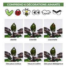 Charger l&#39;image dans la galerie, 😂Décor magnétique de plante mignonne (6 pièces/ensemble)