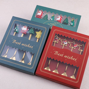 Set de cuillères de Noël