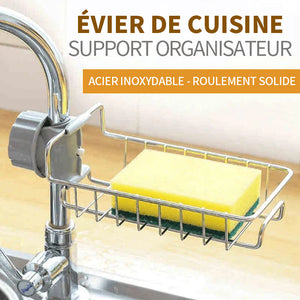 Support organisateur d'évier de cuisine