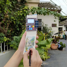 Charger l&#39;image dans la galerie, Palette d&#39;Aquarelle Portable