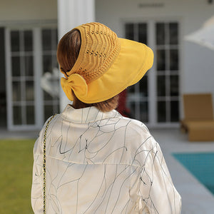Chapeau de soleil mode d'été à large bord