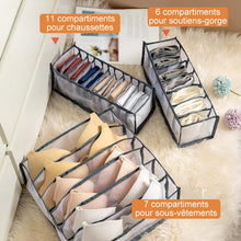 Charger l&#39;image dans la galerie, Boîte à Compartiments pour Rangement des Sous-vêtements
