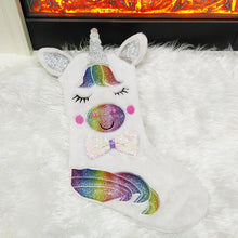 Charger l&#39;image dans la galerie, Ciaovie™Licorne Chaussettes de Noël Décoration (Avec Lumière LED) - ciaovie
