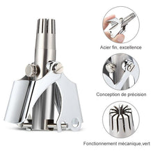 Charger l&#39;image dans la galerie, Ciaovie™ Tondeuse À Poils De Nez Manuel en Acier Inoxydable - ciaovie