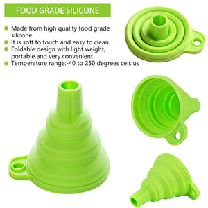 Entonnoir Pliable en Silicone