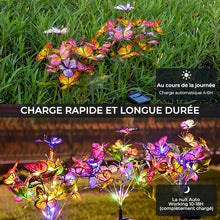 Charger l&#39;image dans la galerie, 🌞✨Lampes solaires papillon pour jardin