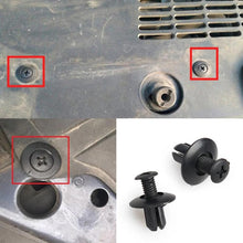 Charger l&#39;image dans la galerie, Clips de fixation universels en plastique pour garde-boue de voiture (150 pièces)