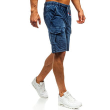 Charger l&#39;image dans la galerie, Short en Jean Délavé pour Hommes - ciaovie