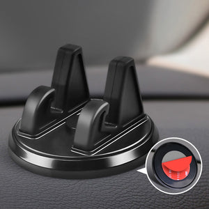 Support de Téléphone Rotatif Multifonctionnel avec Ventouse pour Voiture