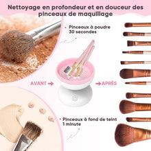 Charger l&#39;image dans la galerie, Machine électrique à nettoyer les pinceaux de maquillage