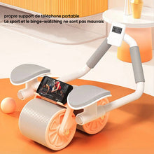 Charger l&#39;image dans la galerie, 😆Roue abdominale à rebond automatique