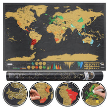 Charger l&#39;image dans la galerie, Carte du monde à gratter