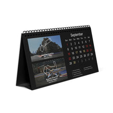 Charger l&#39;image dans la galerie, Le calendrier de bureau F1 2024