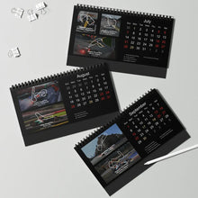 Charger l&#39;image dans la galerie, Le calendrier de bureau F1 2024