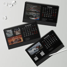 Charger l&#39;image dans la galerie, Le calendrier de bureau F1 2024