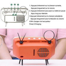 Charger l&#39;image dans la galerie, Téléphone Mobile Haut-Parleur Rétro Tv Bluetooth - ciaovie