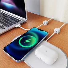 Charger l&#39;image dans la galerie, Support de rangement pour organisateur de câble magnétique