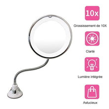 Charger l&#39;image dans la galerie, LED Miroir de Maquillage Grossissant - ciaovie