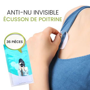 Patch de Poitrine Invisible Anti-nu (36 Pièces)