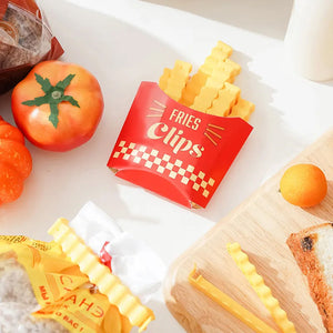Clips magnétiques amusants sur les frites