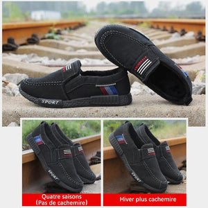 Chaussures de toile décontractées à fond souple - ciaovie