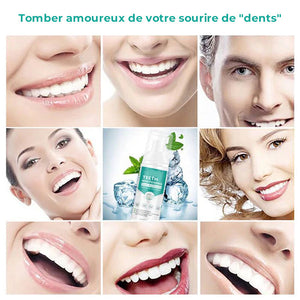 dentifrice mousse blanchissant
